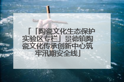 「陶瓷文化生态保护实验区专栏」景德镇陶瓷文化传承创新中心筑牢汛期安全线