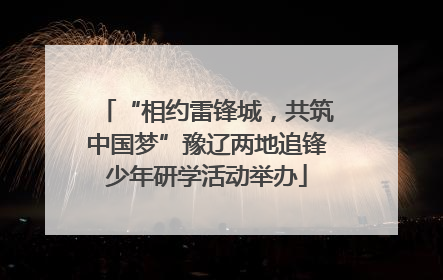 “相约雷锋城，共筑中国梦”豫辽两地追锋少年研学活动举办