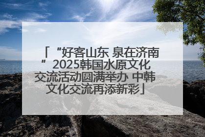 “好客山东 泉在济南”2025韩国水原文化交流活动圆满举办 中韩文化交流再添新彩