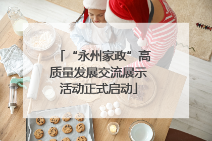 “永州家政”高质量发展交流展示活动正式启动