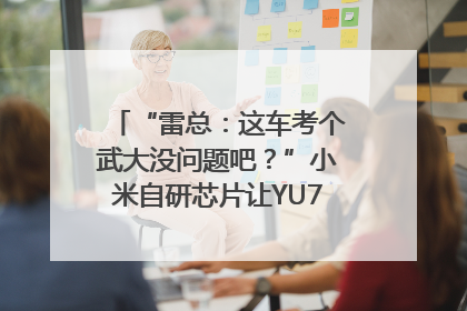 “雷总：这车考个武大没问题吧？”小米自研芯片让YU7会学习｜汽车科技