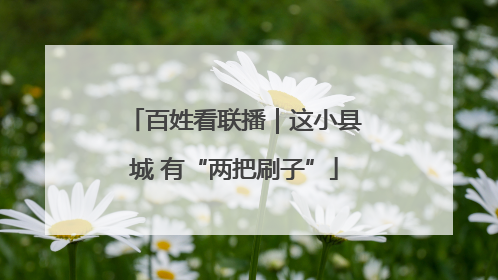 百姓看联播｜这小县城 有“两把刷子”