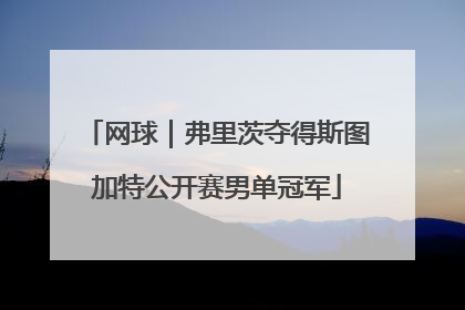 网球｜弗里茨夺得斯图加特公开赛男单冠军