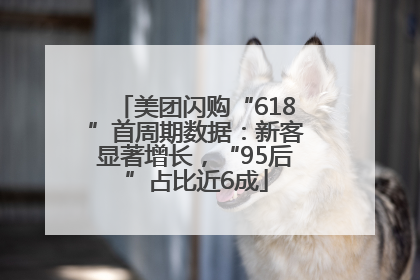 美团闪购“618”首周期数据：新客显著增长，“95后”占比近6成