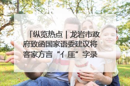 纵览热点｜龙岩市政府致函国家语委建议将客家方言“亻厓”字录入《新华字典》引发热议，当地回应
