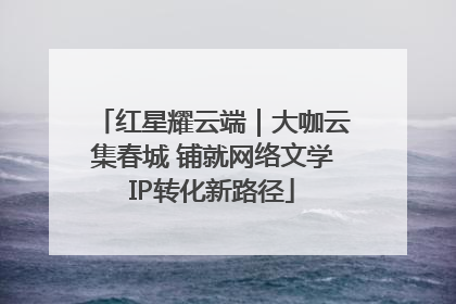 红星耀云端｜大咖云集春城 铺就网络文学IP转化新路径
