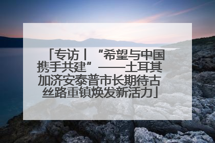 专访丨“希望与中国携手共建”——土耳其加济安泰普市长期待古丝路重镇焕发新活力
