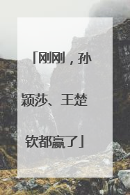 刚刚，孙颖莎、王楚钦都赢了