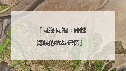 同胞·同袍：跨越海峡的抗战记忆