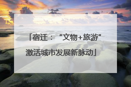 宿迁：“文物+旅游”激活城市发展新脉动