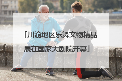 川渝地区乐舞文物精品展在国家大剧院开幕