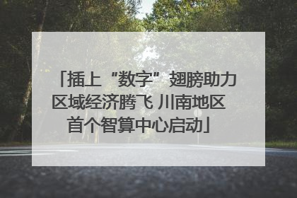 插上“数字”翅膀助力区域经济腾飞 川南地区首个智算中心启动