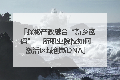 探秘产教融合“新乡密码” 一所职业院校如何激活区域创新DNA