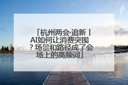 杭州两会·追新丨AI如何让消费突围？场景和路径成了会场上的高频词