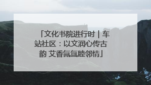 文化书院进行时｜车站社区：以文润心传古韵 艾香氤氲睦邻情