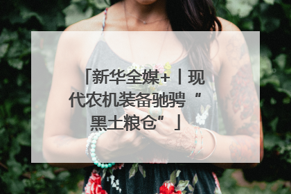 新华全媒+丨现代农机装备驰骋“黑土粮仓”