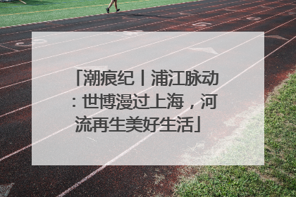 潮痕纪丨浦江脉动：世博漫过上海，河流再生美好生活
