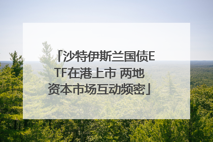 沙特伊斯兰国债ETF在港上市 两地资本市场互动频密