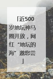 近500岁地坛神马圈开放，网红“地坛的海”邀您尝