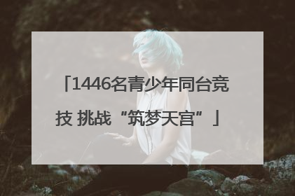 1446名青少年同台竞技 挑战“筑梦天宫”